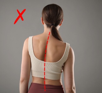 good posture verse bad posture