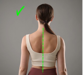 good posture verse bad posture