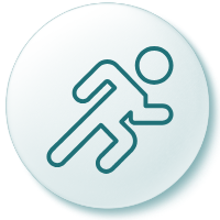 running icon