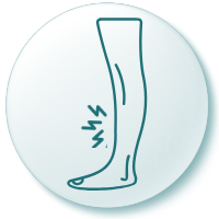 shin pain icon